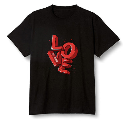 Pop Colour AJ1 Retro High OG Origin Story - Love!  - Black Men T-shirt