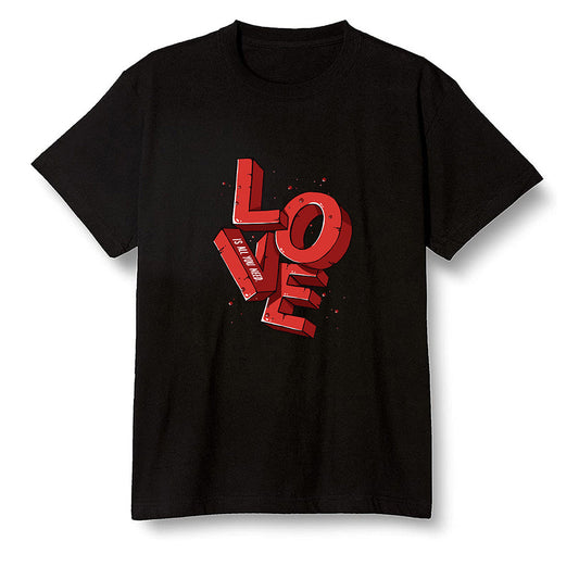Pop Colour AJ1 Retro High OG Origin Story - Love!  - Black Men T-shirt