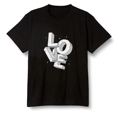 Pop Colour AJ1 Retro High '85 OG Neutral Grey - Love!  - Black Men T-shirt