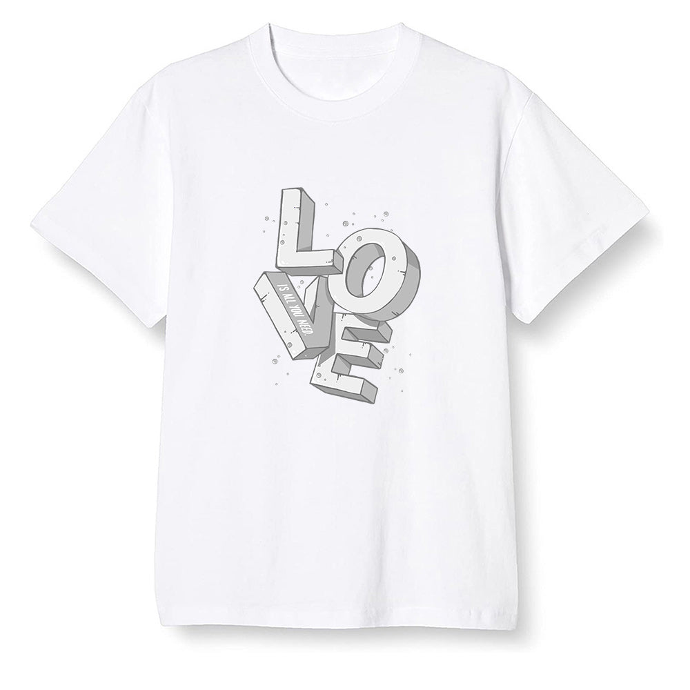 Pop Colour AJ1 Retro High '85 OG Neutral Grey - Love!  - White Men T-shirt