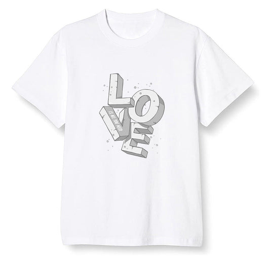Pop Colour AJ1 Retro High '85 OG Neutral Grey - Love!  - White Men T-shirt
