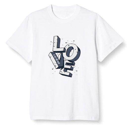 Pop Colour AJ1 High OG CO JP Midnight Navy - Love!  - White Men T-shirt