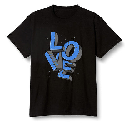 Pop Colour AJ13 Retro Black Royal - Love! - Black Men T-shirt