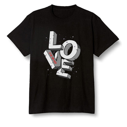 Pop Colour AJ13 Retro HE Got Game - Love! - Black Men T-shirt