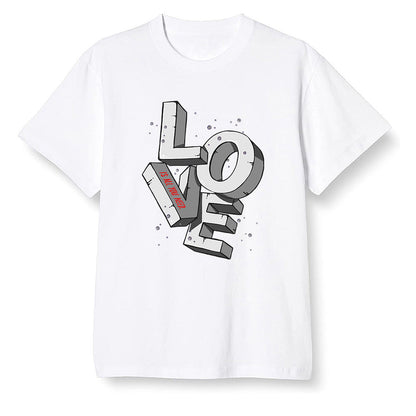 Pop Colour AJ13 Retro HE Got Game - Love! - White Men T-shirt