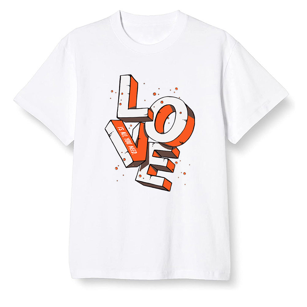Pop Colour AJ13 Retro Starfish - Love! - White Men T-shirt