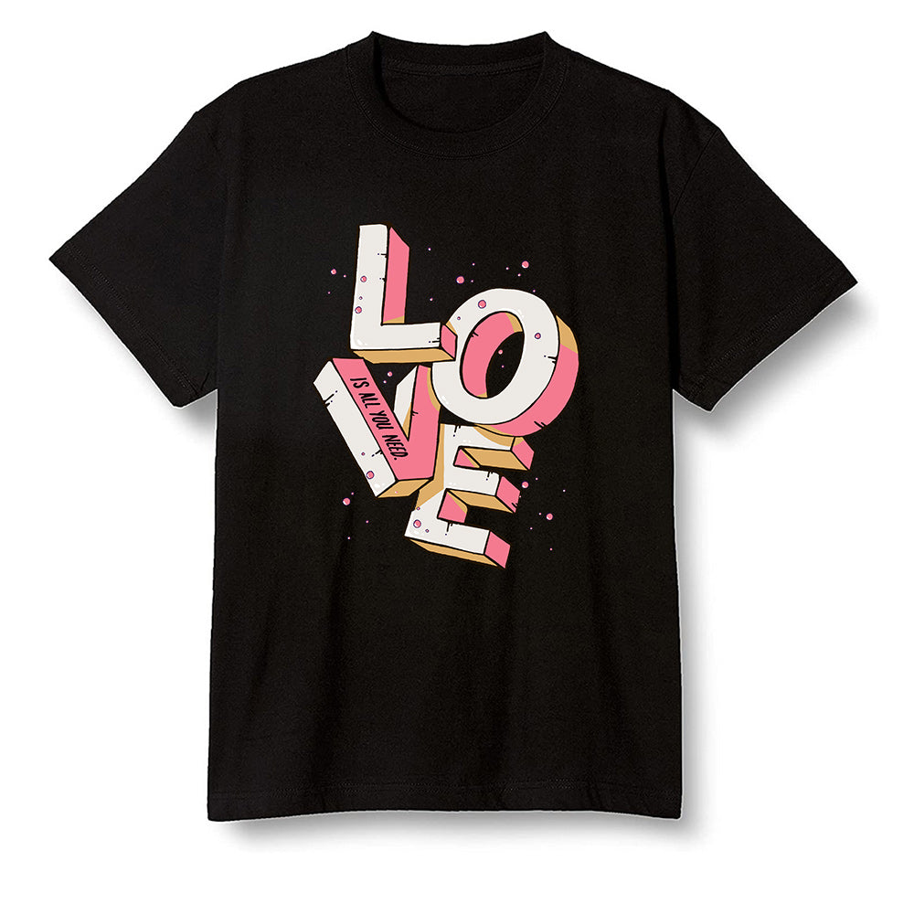 Pop Colour AJ13 Retro CNY - Love! - Black Men T-shirt