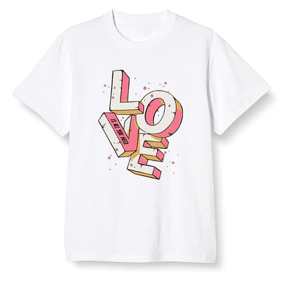 Pop Colour AJ13 Retro CNY - Love! - White Men T-shirt