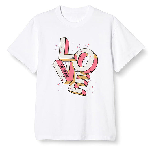 Pop Colour AJ13 Retro CNY - Love! - White Men T-shirt
