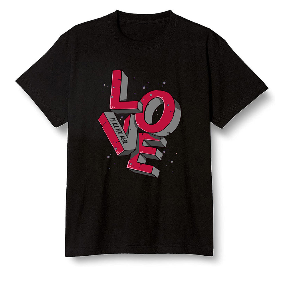 Pop Colour AJ13 Retro Gym Red Flint Grey - Love! - Black Men T-shirt