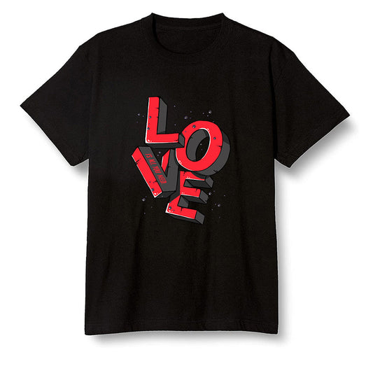 Pop Colour AJ6 Retro Black Infrared - Love! - Black Men T-shirt