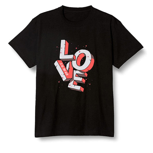 Pop Colour AJ6 Retro Tinker Hatfield - Love! - Black Men T-shirt