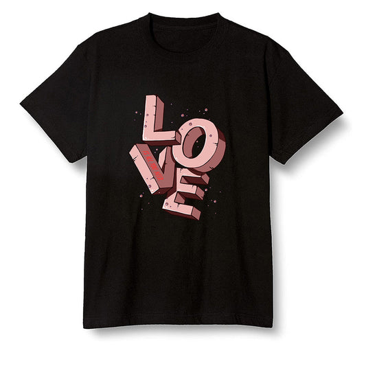 Pop Colour AJ6 Retro NRG Rust Pink - Love! - Black Men T-shirt