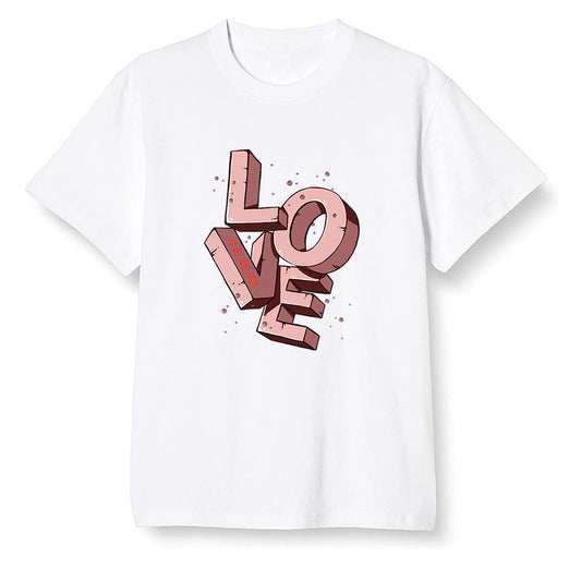 Pop Colour AJ6 Retro NRG Rust Pink - Love! - White Men T-shirt