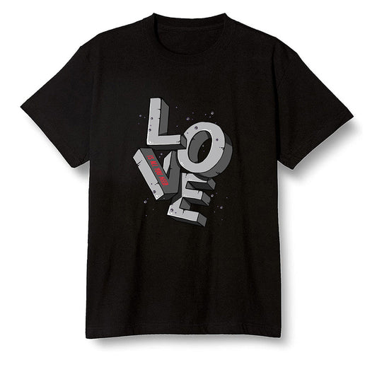 Nike Pop Colour AJ6 Retro Reflective Infrared - Love! - Black Men T-shirt