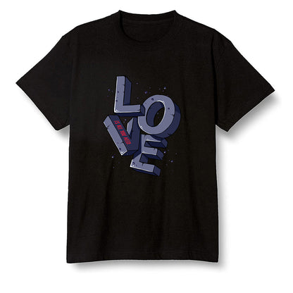 Pop Colour AJ6 Retro 'Doernbecher' 2019 Midnight Navy/White-Varsity Red-Metallic Gold - Love! - Black Men T-shirt