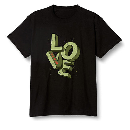 Pop Colour AJ6 Retro SP Travis Scott - Medium Olive - Love! - Black Men T-shirt