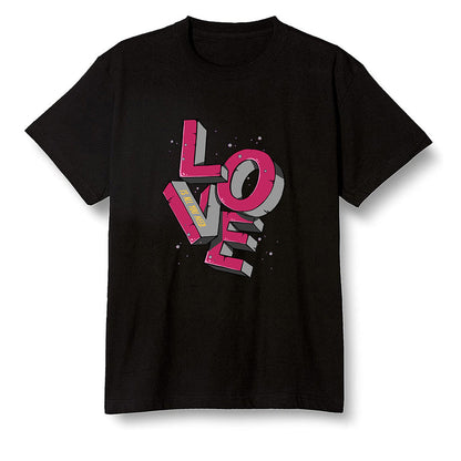 Pop Colour AJ6 Retro Bordeaux - Love! - Black Men T-shirt