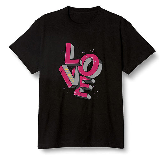 Pop Colour AJ6 Retro Bordeaux - Love! - Black Men T-shirt