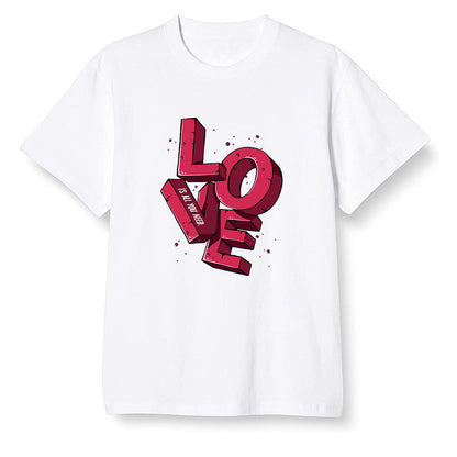 Pop Colour AJ6 Retro Carmine - Love! - White Men T-shirt