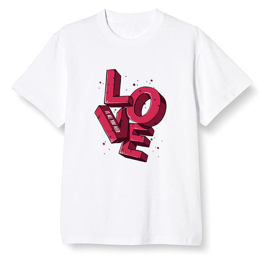 Pop Colour AJ6 Retro Carmine - Love! - White Men T-shirt