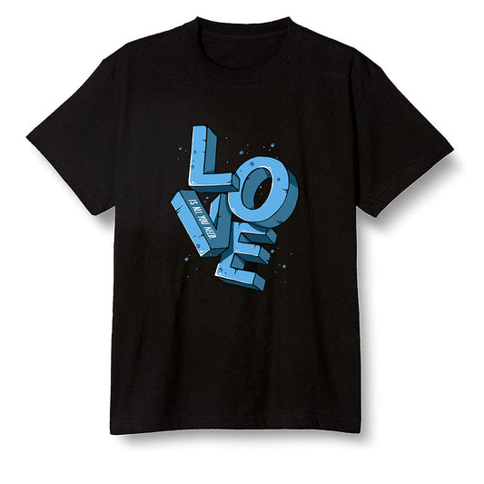 Pop Colour AJ6 UNC White - Love! - Black Men T-shirt