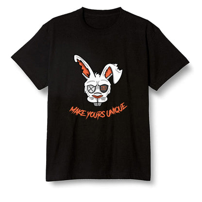 Pop Colour AJ1 Retro High OG Electro Orange - Make yours unque - Black Men T-shirt