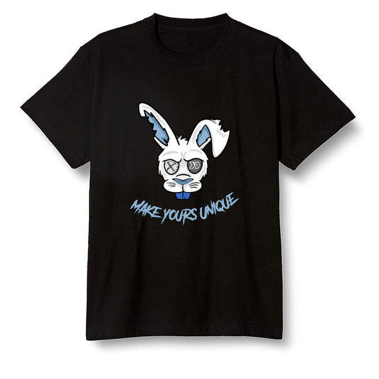 Pop Colour AJ1 Retro High OG Hyper Royal - Make yours unque - Black Men T-shirt