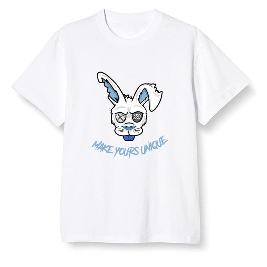 Pop Colour AJ1 Retro High OG Hyper Royal - Make yours unque - White Men T-shirt