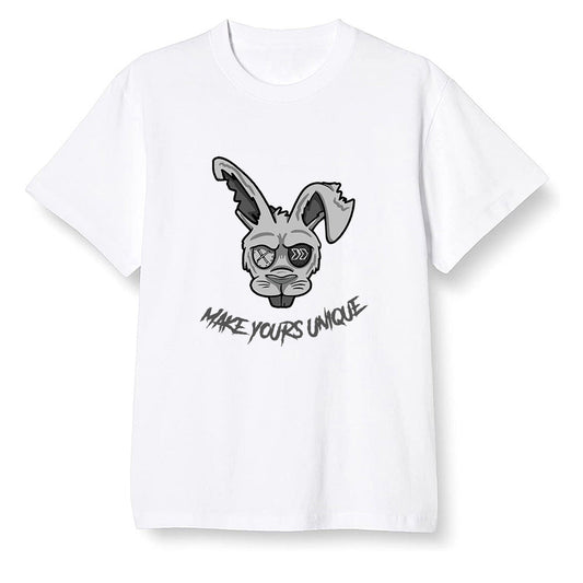 Pop Colour AJ1 High OG Silver TOE - Make yours unque - White Men T-shirt