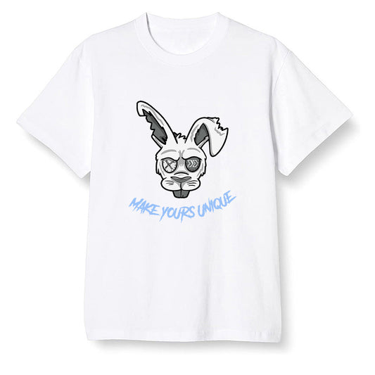Pop Colour AJ1 Low Wolf Grey/Sail/Photon Dust/White - Make yours unque - White Men T-shirt