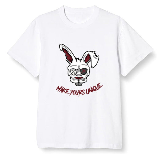 Pop Colour AJ1 Retro High OG SP White/Royal/Varsity Red/Black - Make yours unque - White Men T-shirt