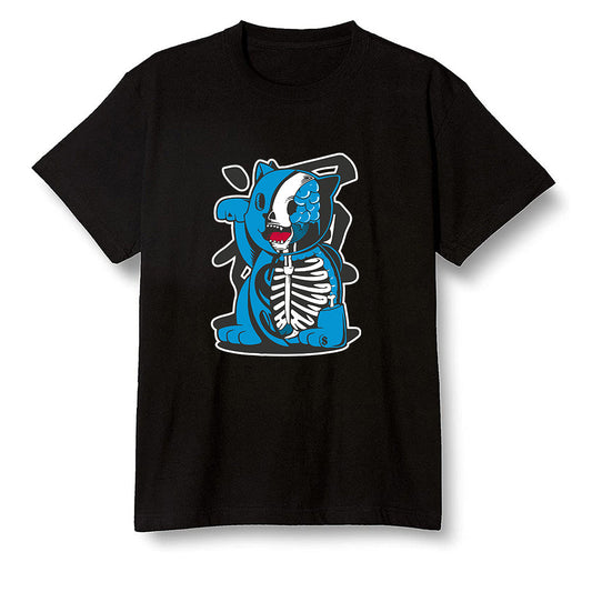 Pop Colour AJ1 NRG Joint Model - UNC - Maneki Neko - Black Men T-shirt