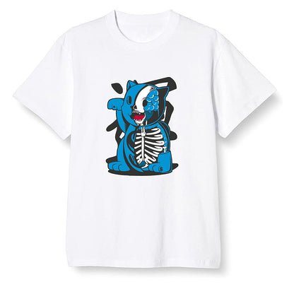 Pop Colour AJ1 NRG Joint Model - UNC - Maneki Neko - White Men T-shirt