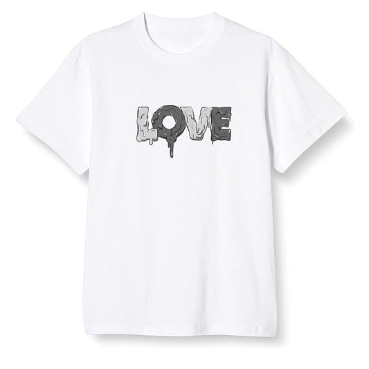 Pop Colour AJ1 Retro High OG Shadow 2.0 - Melting love - White Men T-shirt