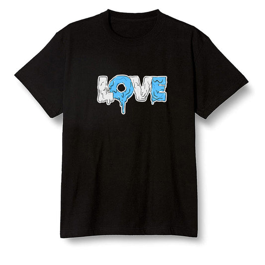 Pop Colour AJ1 NRG Joint Model - UNC - Melting love - Black Men T-shirt