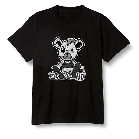 Pop Colour AJ1 Retro High OG Shadow 2.0 - Misfit Teddy - Black Men T-shirt