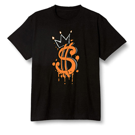 Pop Colour AJ1 Retro High OG Shattered Backboard - Money  - Black Men T-shirt