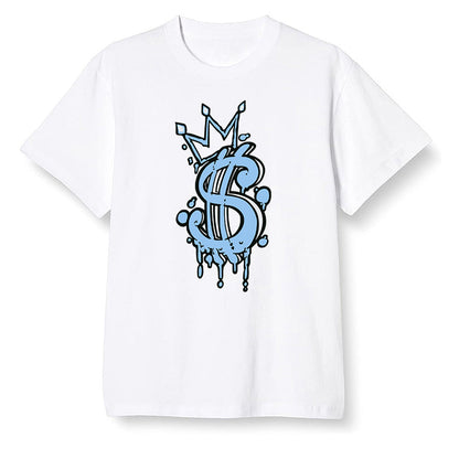 Pop Colour AJ1 Retro High OG Hyper Royal - Money  - White Men T-shirt