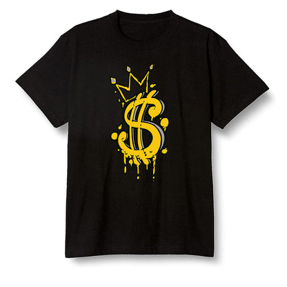 Pop Colour AJ1 Retro High OG Pollen - Money  - Black Men T-shirt