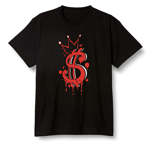 Pop Colour AJ1 High OG Satin Snake Chicago - Money  - Black Men T-shirt