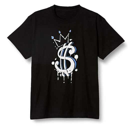 Pop Colour AJ1 High OG Wolf Grey/Sail/Photon Dust/White - Money  - Black Men T-shirt
