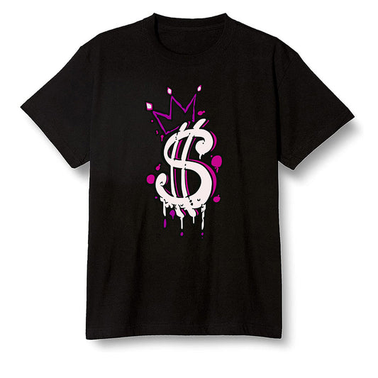 Pop Colour AJ1 Zoom Cmft Psg - Money  - Black Men T-shirt