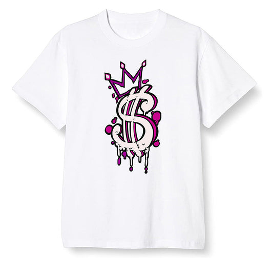 Pop Colour AJ1 Zoom Cmft Psg - Money  - White Men T-shirt