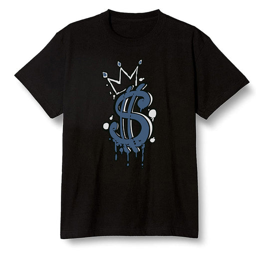 Pop Colour AJ1 High OG CO JP Midnight Navy - Money  - Black Men T-shirt