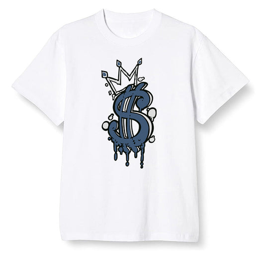 Pop Colour AJ1 High OG CO JP Midnight Navy - Money  - White Men T-shirt