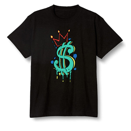 Pop Colour AJ1 Retro OG High J Balvin - Colores Y Vibras - Money  - Black Men T-shirt