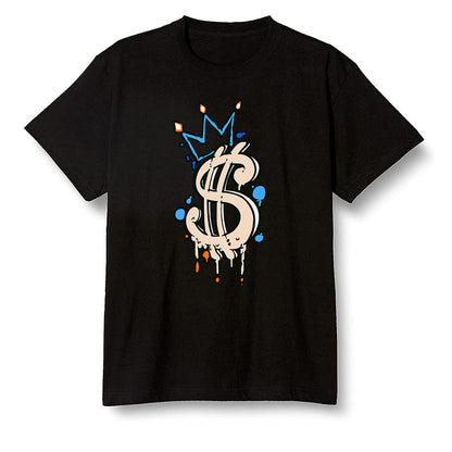 Pop Colour AJ1 Retro High OG PRO Prototype - Money  - Black Men T-shirt