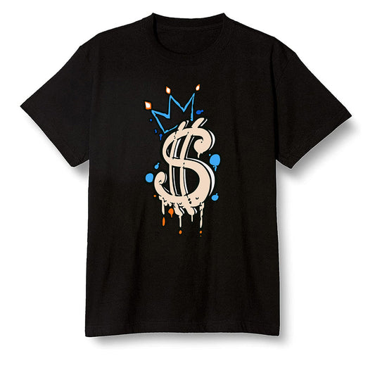 Pop Colour AJ1 Retro High OG PRO Prototype - Money  - Black Men T-shirt