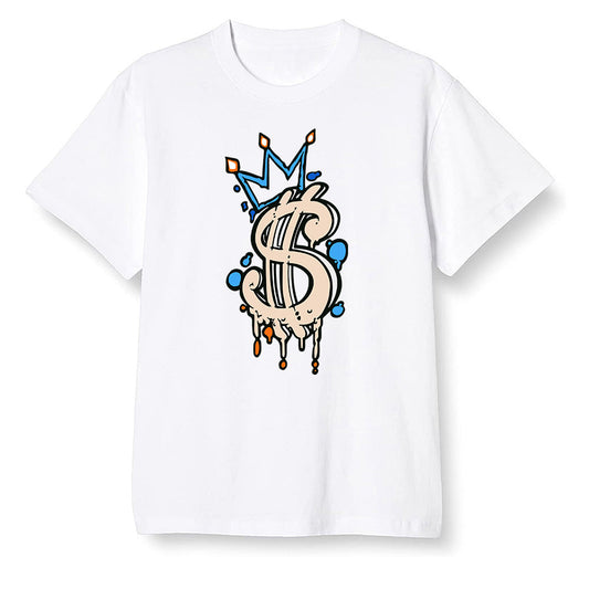Pop Colour AJ1 Retro High OG PRO Prototype - Money  - White Men T-shirt